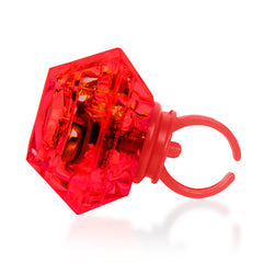 LED Red Diamond Ring