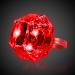 LED Red Diamond Ring