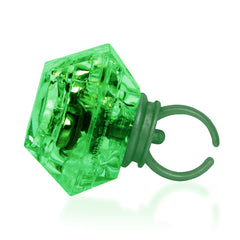 LED Green Diamond Ring