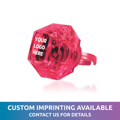LED Pink Diamond Ring
