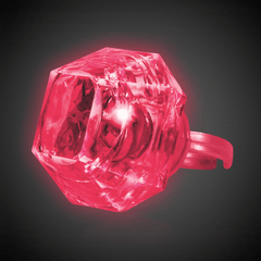 LED Pink Diamond Ring