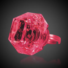 LED Pink Diamond Ring