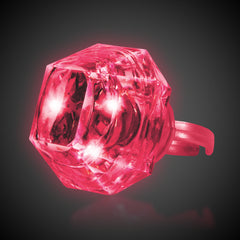 LED Pink Diamond Ring