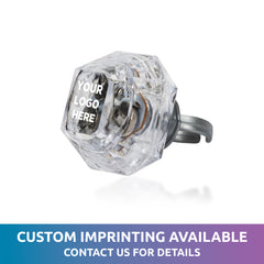 LED White Diamond Ring