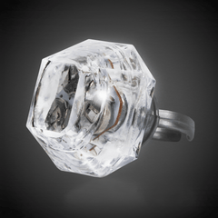 LED White Diamond Ring