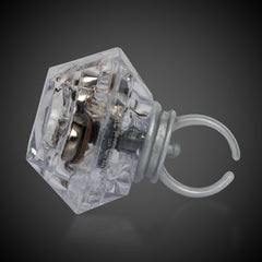 LED White Diamond Ring