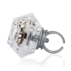 LED White Diamond Ring