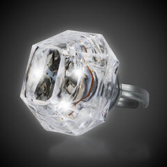 LED White Diamond Ring