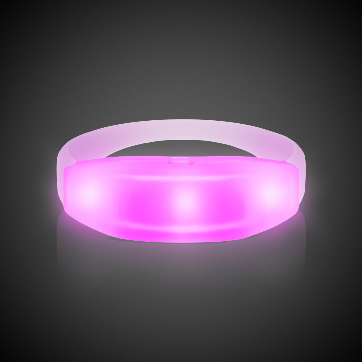 LED Pink Stretchy Bangle Bracelet