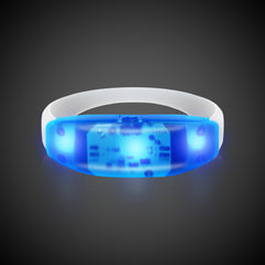 LED Blue Stretchy Bangle Bracelet