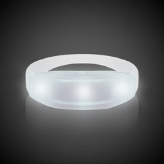 LED White Stretchy Bangle Bracelet