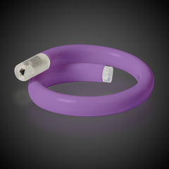 Purple LED Tube Bracelet