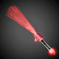 LED Unicorn Fiber Optic Wand