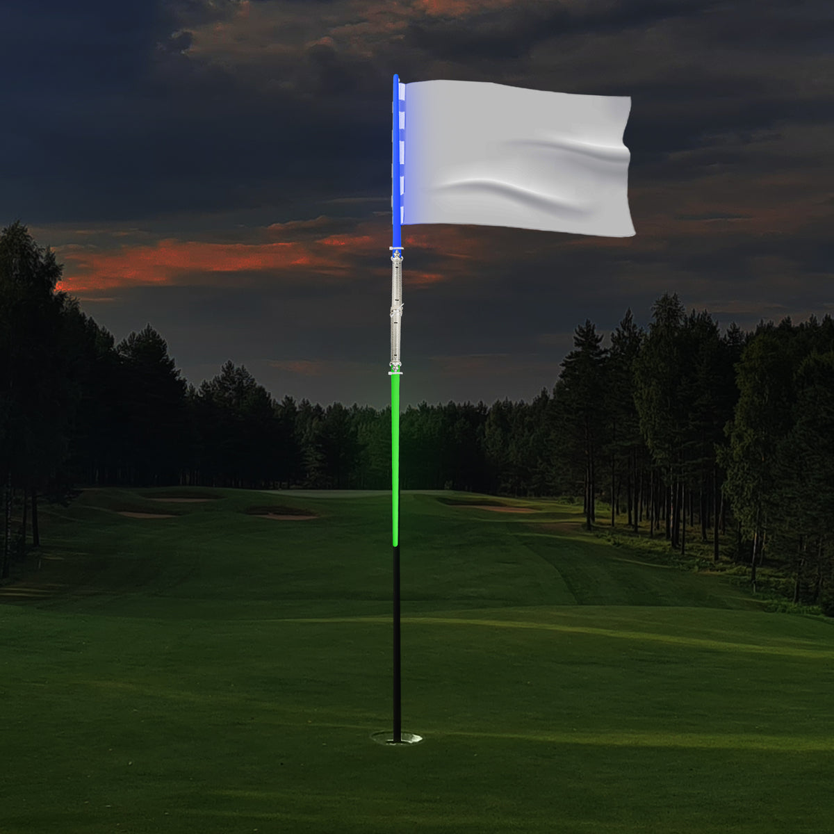 LED Golf Flag Pin Illuminator