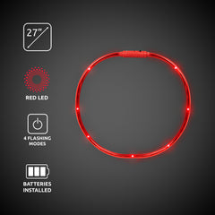 Red LED 27" Necklace
