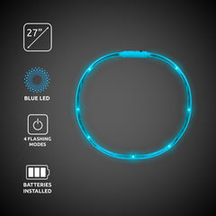 Blue LED 27" Necklace