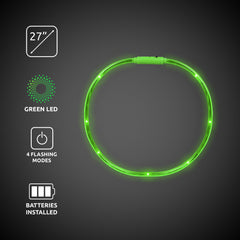 Green LED 27" Necklace