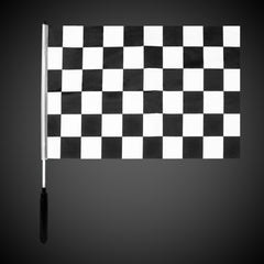 LED Checkered 12" x 18" Flag