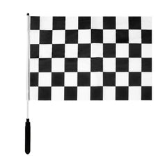 LED Checkered 12" x 18" Flag