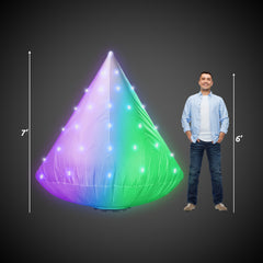 Night Golf LED Pyramid Target