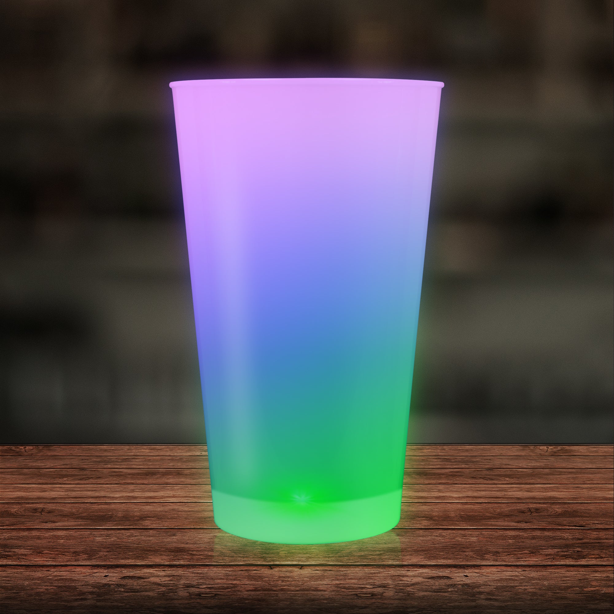 Led Display Cup Rainbow LED Cup-16oz – Windy City Novelties