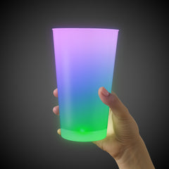 Rainbow LED 16 oz. Cup