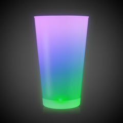 Rainbow LED 16 oz. Cup