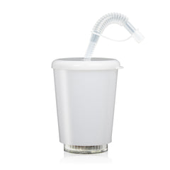 LED 12 oz. Cup with Lid & Straw