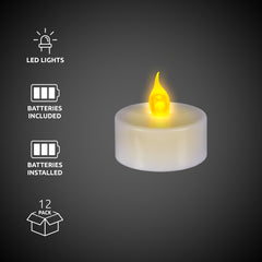 LED Flameless Tea Light Candles