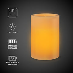 LED Flameless Pillar Candle