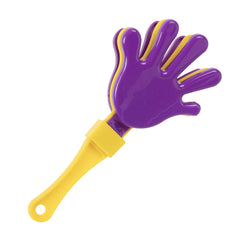 Purple & Yellow Hand Clappers