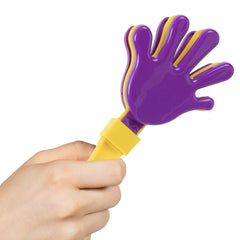 Purple & Yellow Hand Clappers