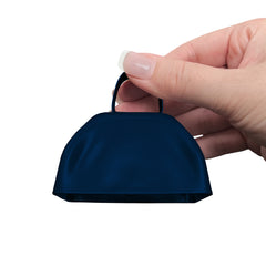 Navy Blue Metal Cowbells