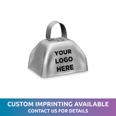 Silver Metal Cowbells