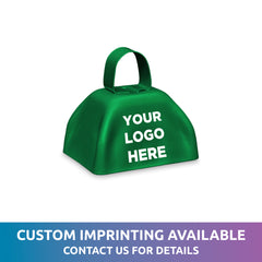 Green Metal Cowbells
