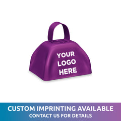 Purple Metal Cowbells