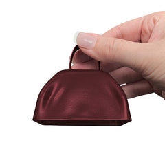 Maroon Metal Cowbells