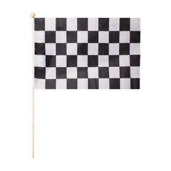 Checkered 12"x18" Cloth Flags