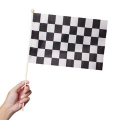 Checkered 12"x18" Cloth Flags