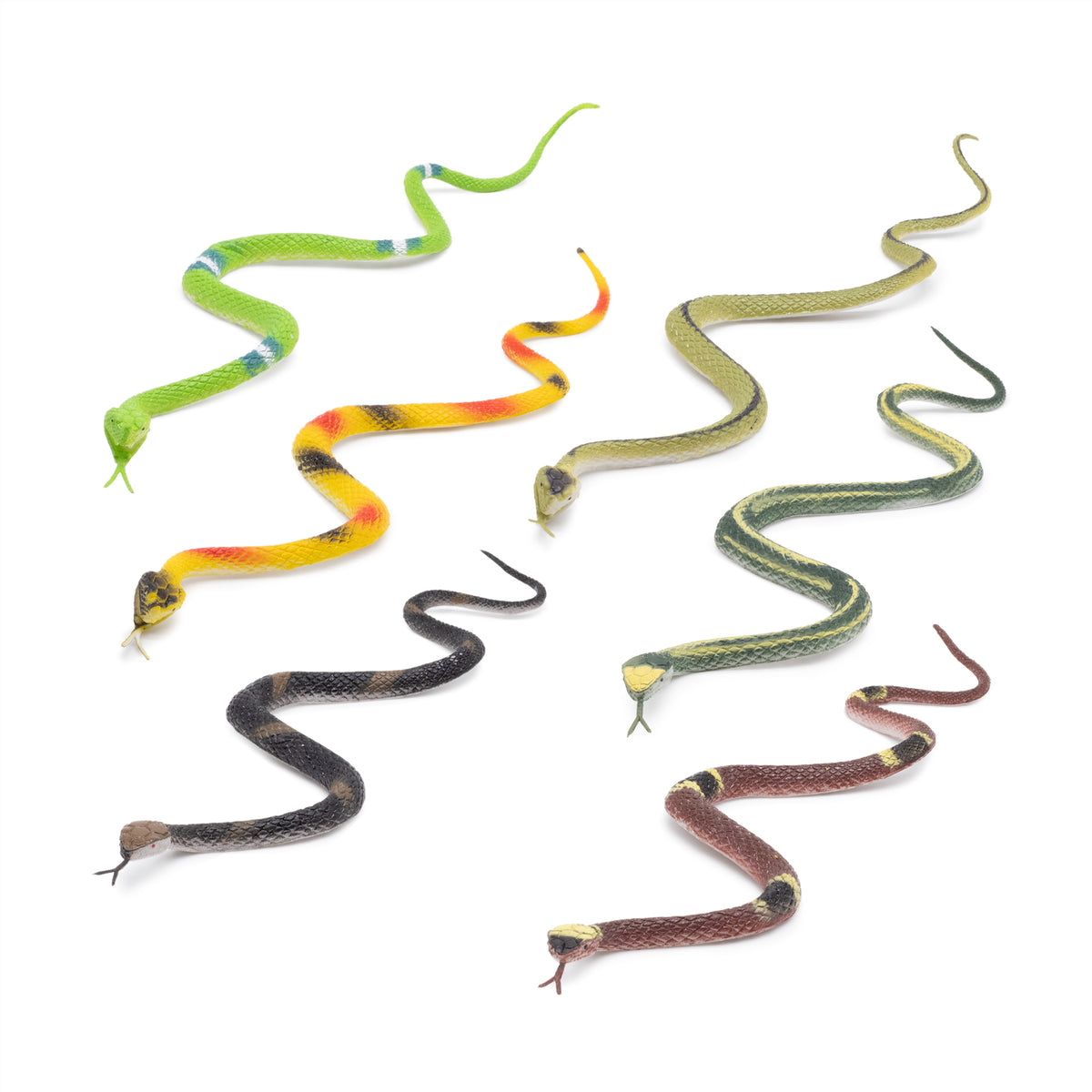 Assorted 14" Rubber Snakes