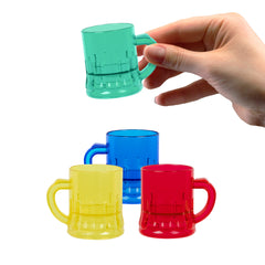 Assorted Color Mini Mug Shot Glasses