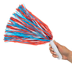 Red, White & Blue Pom Poms