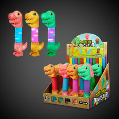LED Dinosaur Pop Fidgets Retail Display