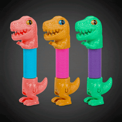 LED Dinosaur Pop Fidgets Retail Display