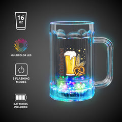 LED Oktoberfest 16 oz. Beer Mug