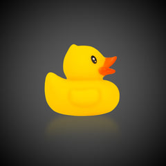 LED Liquid-Activated Yellow Rubber Ducks