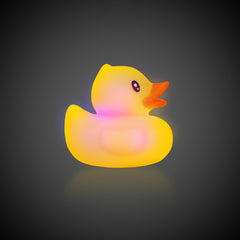LED Liquid-Activated Yellow Rubber Ducks