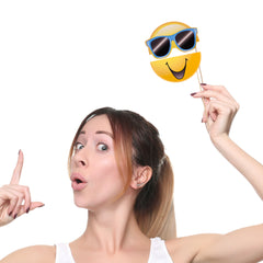 Emojicon Photo Booth Prop Kit