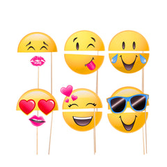 Emojicon Photo Booth Prop Kit