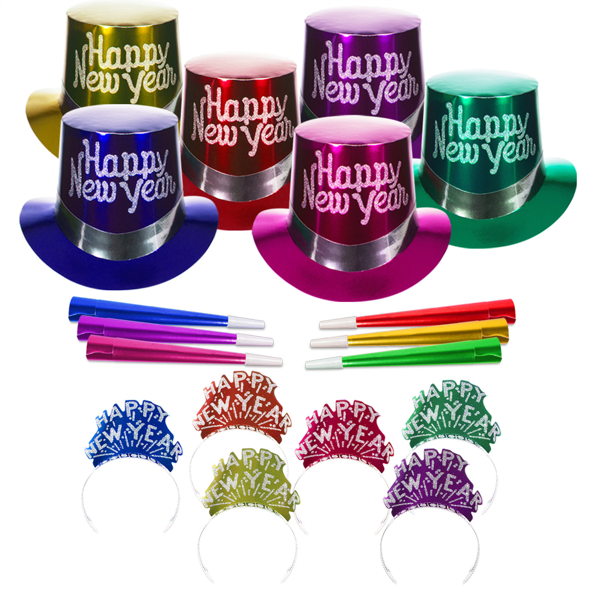 Elegant New Year Party Kit for 50